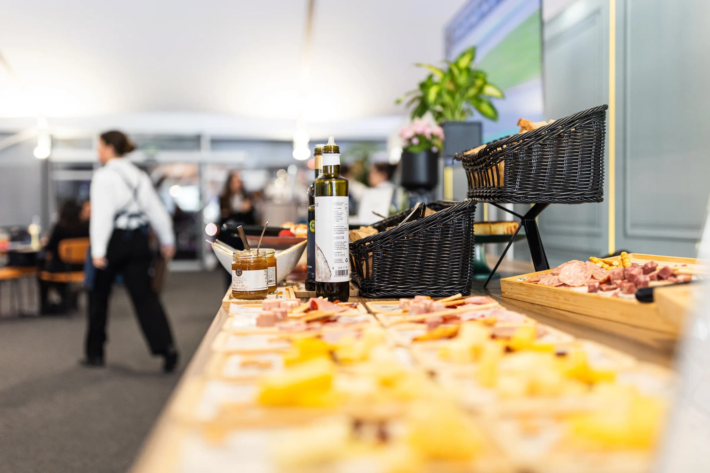 Feines Catering in der Premium-Hospitality